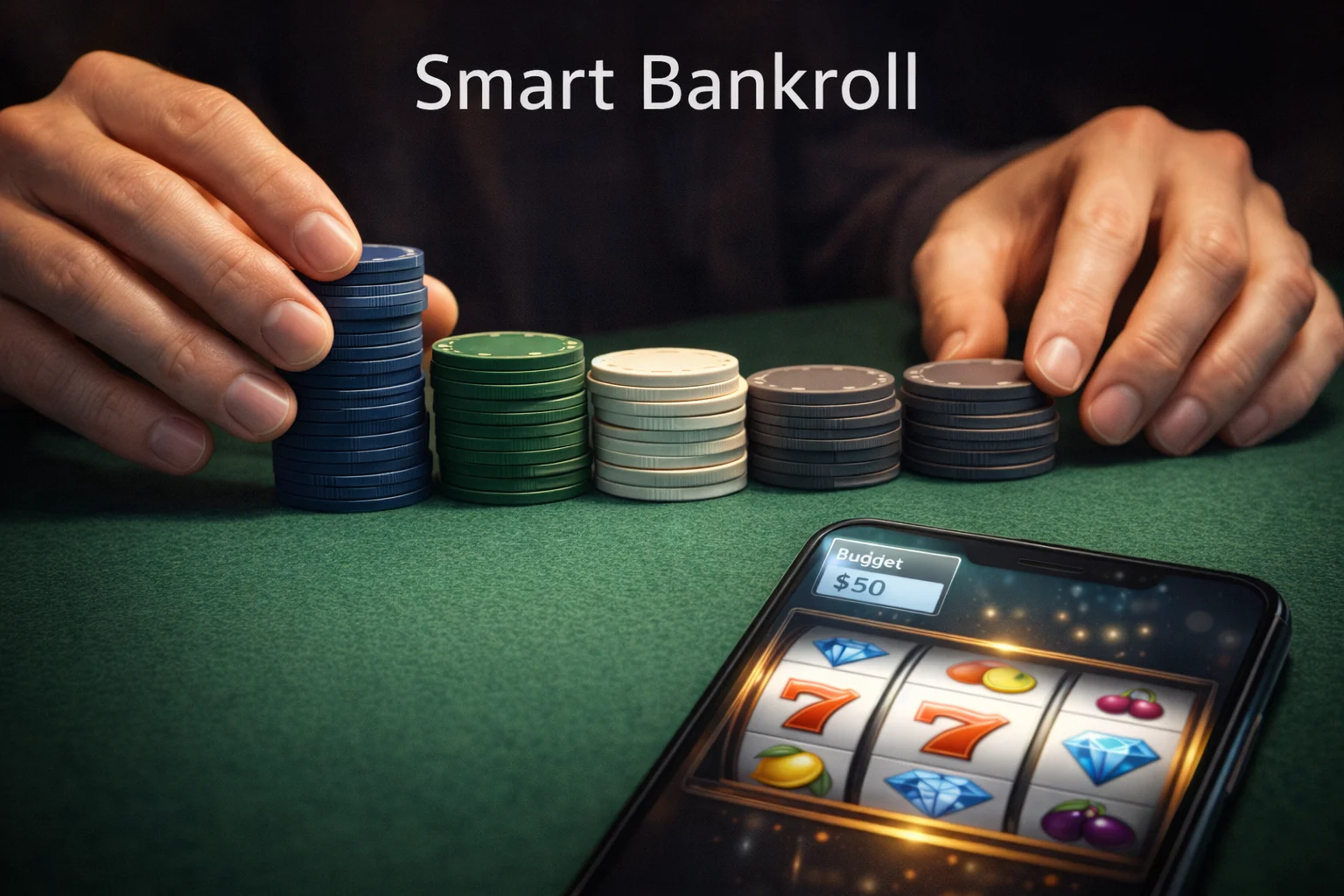 Smart bankroll management for sweepstakes slot players