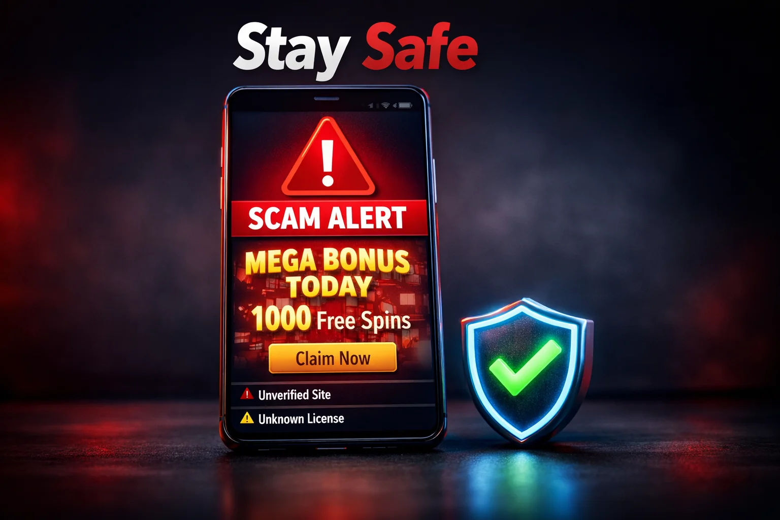 Sweepstakes casino scam warning signs and red flags