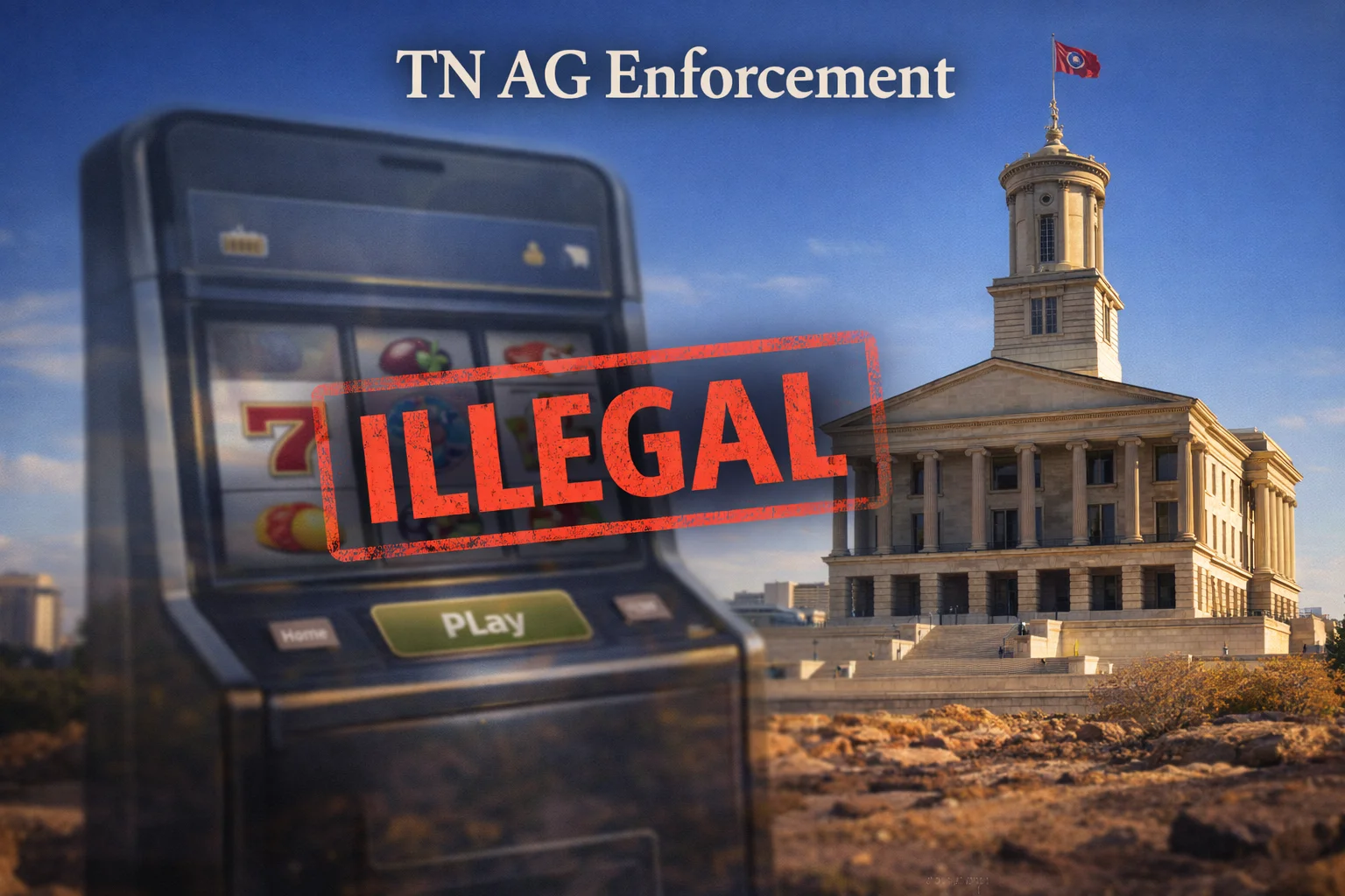 Tennessee Attorney General sweepstakes casino enforcement action